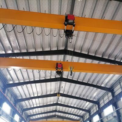 Dy Workshop Hoist Double Beam Overhead Bridge Crane 3ton