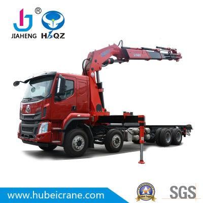 Sinotruk HOWO 6*4 336HP Chassis Cargo Crane Truck with 30 Ton Knuckle Boom Crane For Lifting (SQ600ZB6)