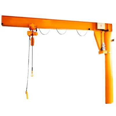 Pillar Jib Cantilever Crane 360 Degree Rotation 0.25t for Sale
