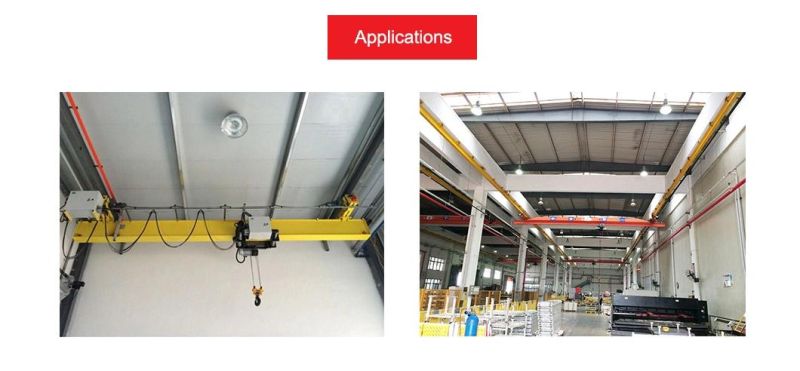 Nucleon 0.5~10 Ton Ceiling Mounted Low Headroom Underslung Bridge Suspension Crane