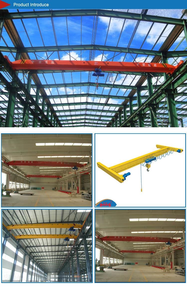 Top Design Hot Sale1-20 Ton Single Girder Overhead Bridge Crane for Sale