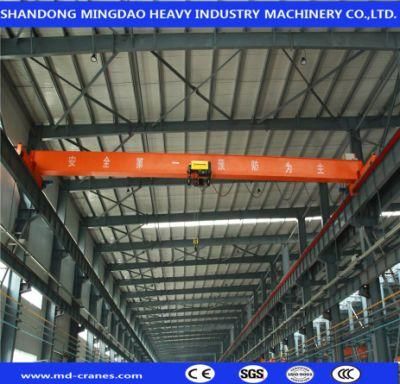 European Type 2 3 5 10 20 Ton Traveling Single Girder Overhead Crane Price