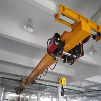 Underhung Type European Model Single Girder Overhead Crane for America Customers