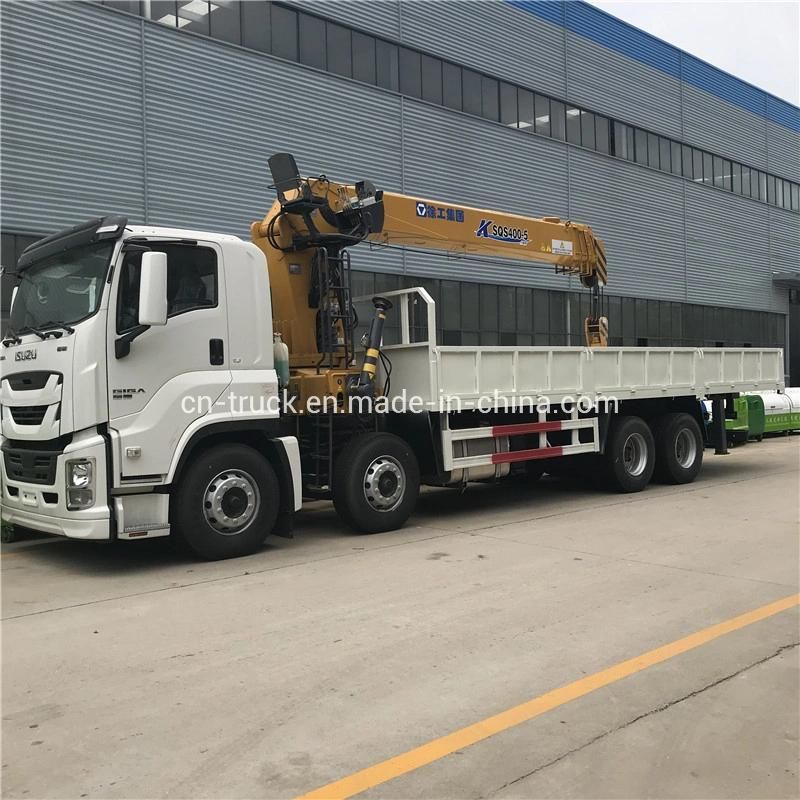 Good Quality Isuzu 8X4 16mt 18mt 20mt 25mt Truck Crane Lorry Crane