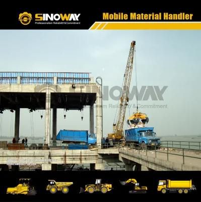 Good Quality 25ton Harbor Material Handlers with Lattice Boom for Sale