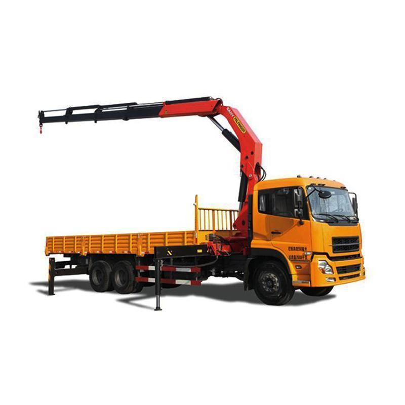 China Brand 14 Ton Truck Crane New Truck Mounted Crane Price Sps35000