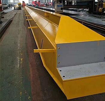 Single Girder Overhead Crane with 10t Electric Hoist 24m