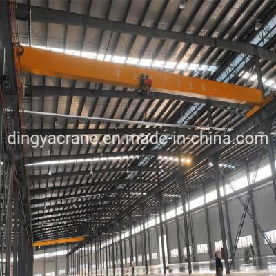 Moving 10t Electric Bridge Crane Used in Workshop