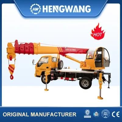 Small Crane Factory 5 Ton Lift Wheels Truck Crane