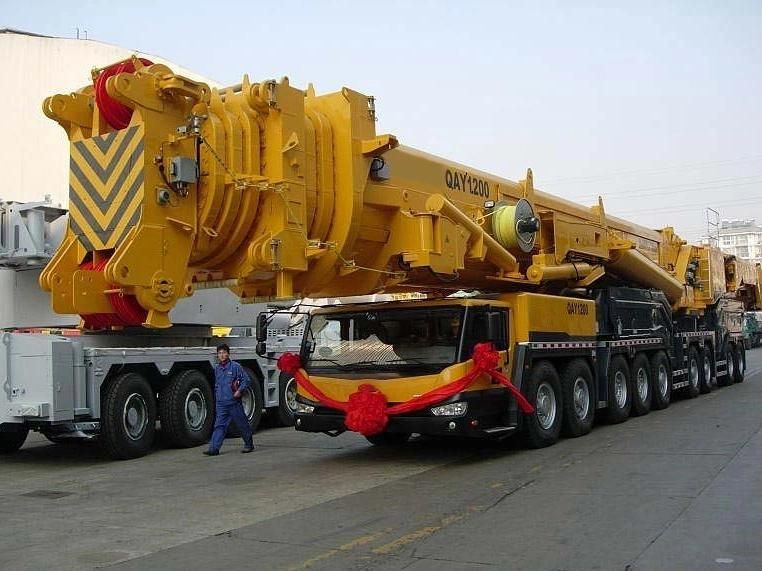 Original 55 Ton Qay55 All Terrain Crane Machine