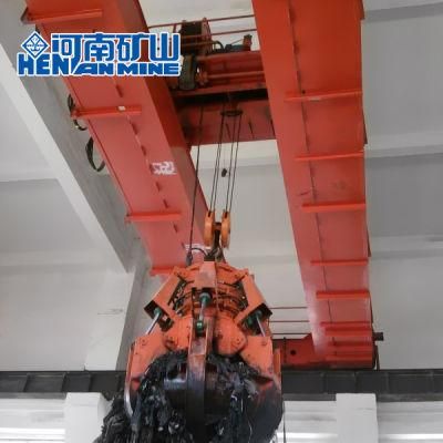 CE GOST ISO Approved Qz Model Grab Crane, Bucket Crane