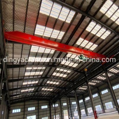 Factory Price Workshop Applicable 10 Ton Single Girder Overhead Crane