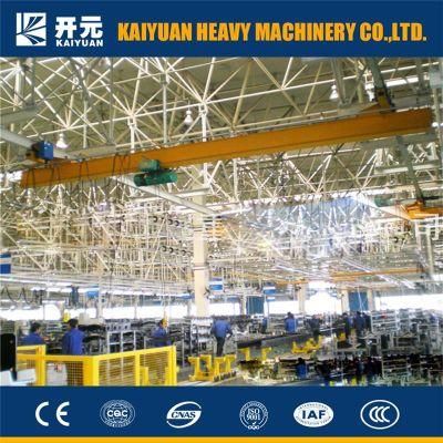 Kaiyuan Electric Traveling Single Girder Overhead Crane with Good Price