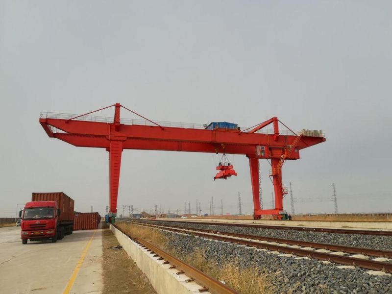 30t Heavy Duty Rail Mounted Container Gantry Crane for Sale