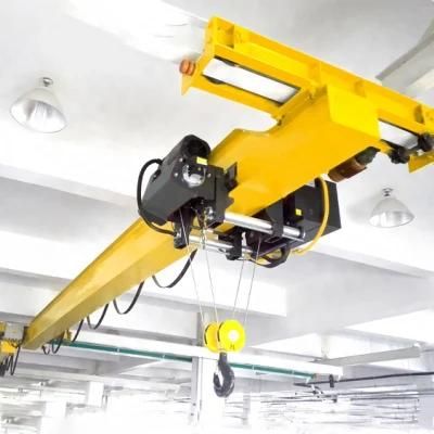 Dy Workshop Hoist Double Beam 30 Ton Overhead Bridge Crane