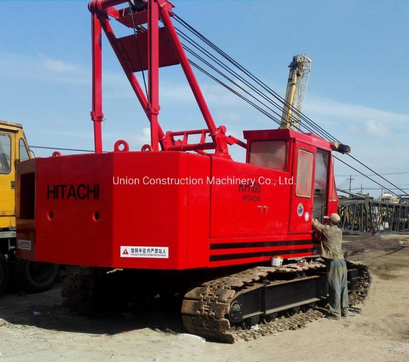 Used Mini Crawler Crane Hitachi Kh100 (30t) Original Japan Best Price