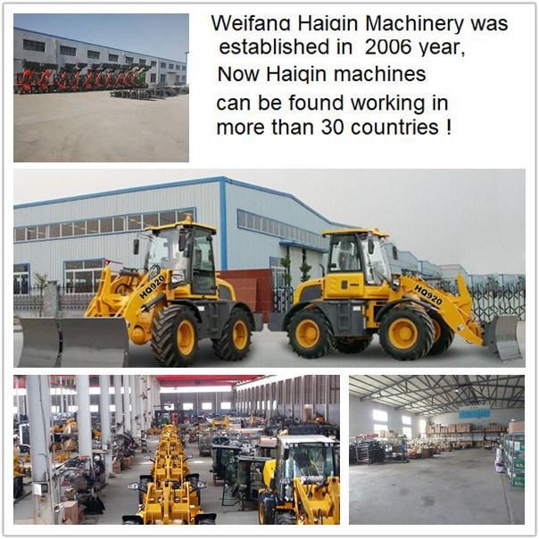 Made in China 1.5 Ton Telescopic Loader with CE, ISO, SGS