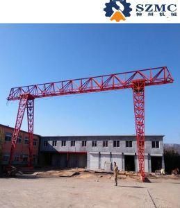 Top Quality Double Girder Mobile Mghe Type Electric Gantry Crane with Ce Certificate