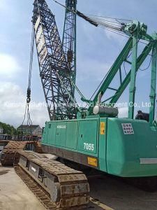 Japan Used 50ton Crawler Crane Kobelco 7055 Original Japan for Sale