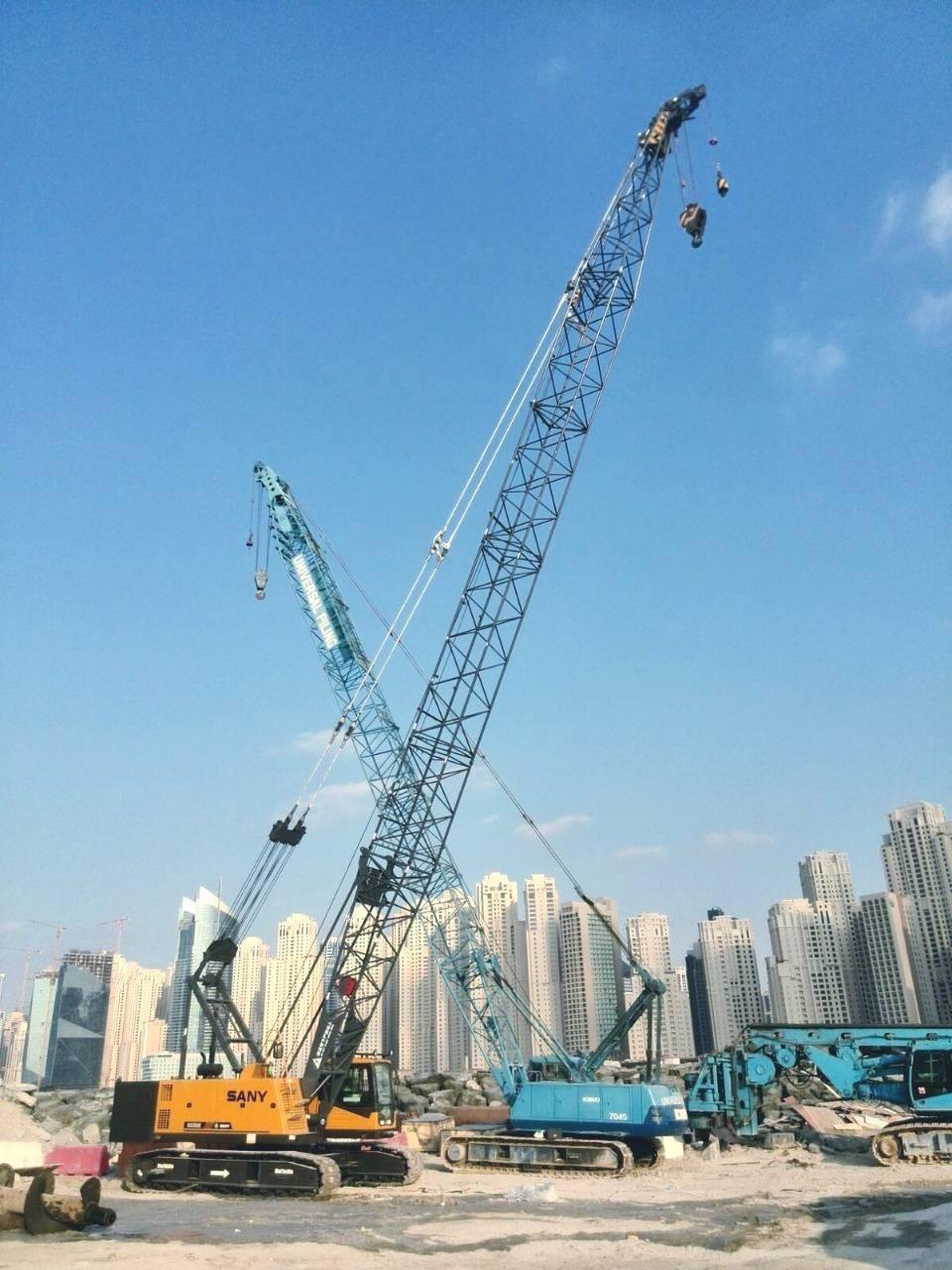 55 Ton Crawler Crane Scc550A Top Brand Track Crane for Sale