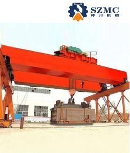Heavy Duty Qd Model Double Girder Large Capacity Eot Gantry Crane with Hook for Worehouse