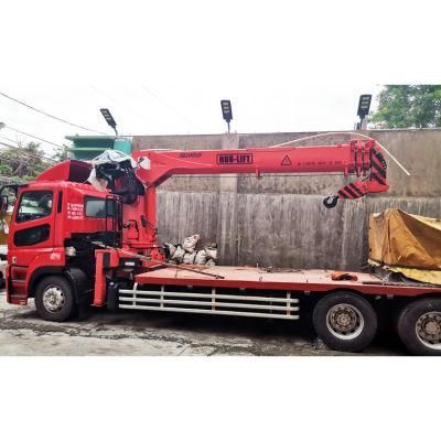 8 Tons Pickup Straight Truck Crane Manufacturer