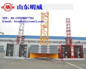 6t Competitive Price Tower Crane Qtz63 Tc5013 Tip Load 1.3t/Jib 50m