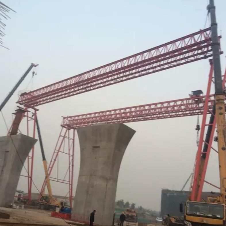 Railway Construction Gantry Crane for Precast Concrete Bridge Girder Erection