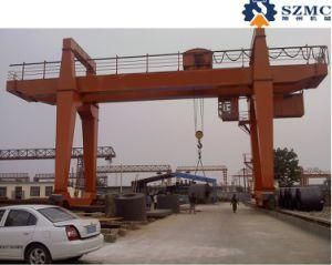 Mg Electric Double Girder Winch Lifting Gantry Cranes