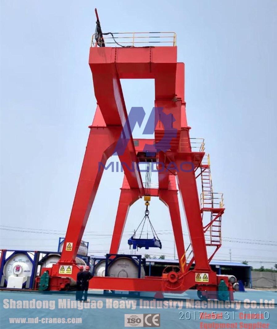 Ce Certificated 30 Ton 40 Ton Mg Double Girder Gantry Crane