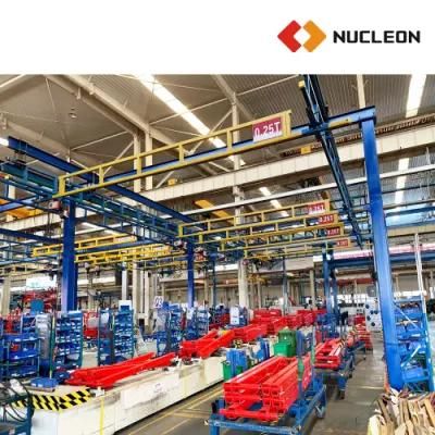 Nucleon Workstation 500kg~3000kg Light Free Stand Bridge Crane