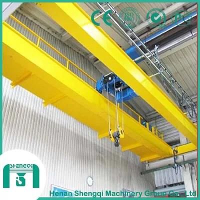 Wire Rope Hoist as Lifting Mechanism Double Girder Overhead Crane