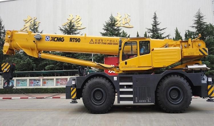 XCMG Official 90 Ton Rough Terrain Crane Rt90u