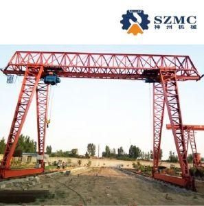 Customized Design Mghe Double Trolley Gantry Crane for Sale
