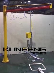 360 Degree Rotation Column Swing Level Jib Crane