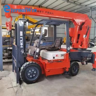 3.5t Small Hydraulic Forklift Crane