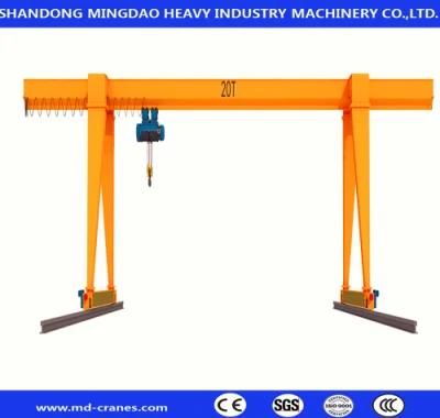 Mh Single Beam Girder Portal Crane Trestle Crane Supplier with SGS CE