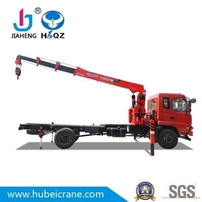 HBQZ Cranes supplier 7tons mini lifting truck mounted crane