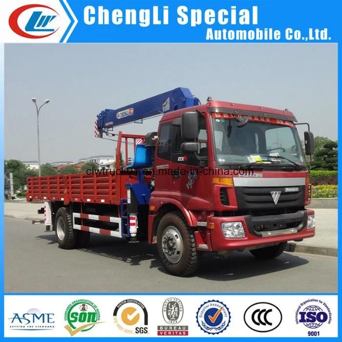 New Condition 4X2 Mini Lorry Mounted Telescopic Crane