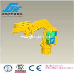 Hydraulic Telescopic and Knuckle Boom 360 Degree Rotate Marine Crane