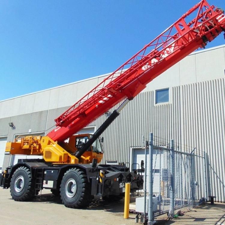 Official 30 Tons Mini Mobile Crane Truck Src300c Rough Terrain Cranes