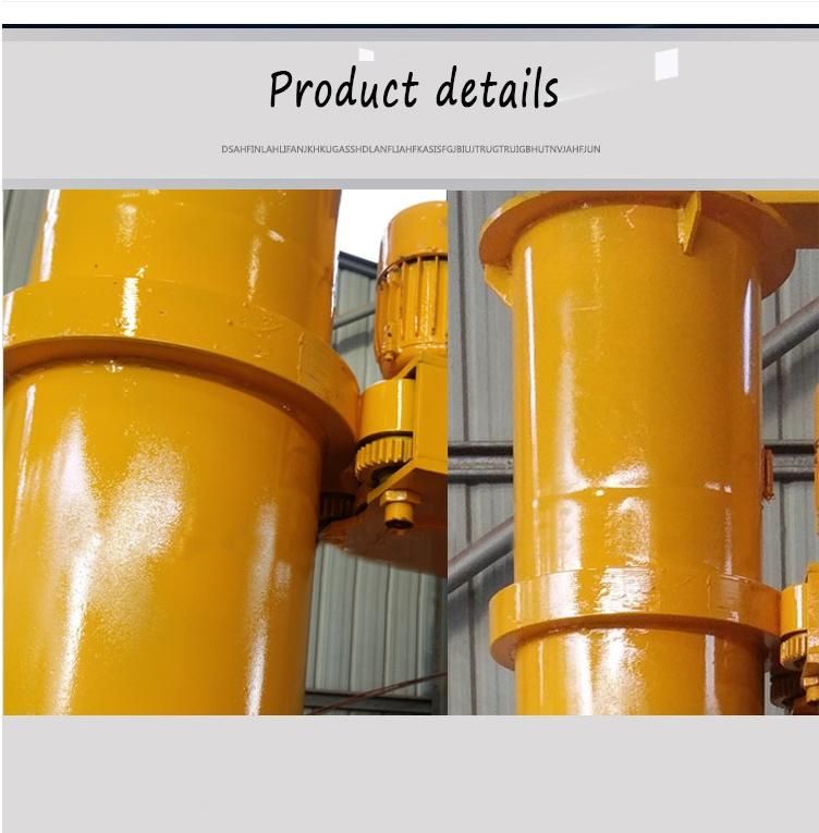 Lifting Crane Equipment 1 Ton Wire Rope Hoist Jib Crane for Sale