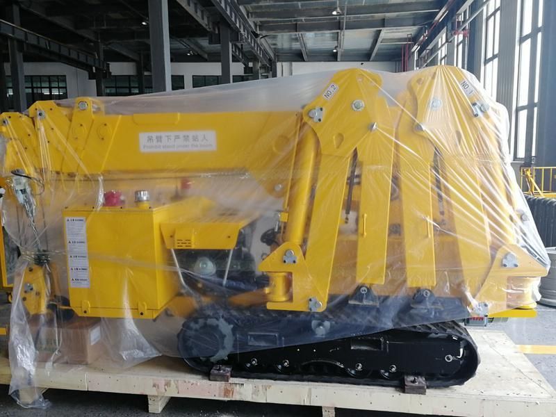 Narrow Place Use Lifting Machines Kb3.0 Mini Crawler Crane with 9.2m Lifting Capacity