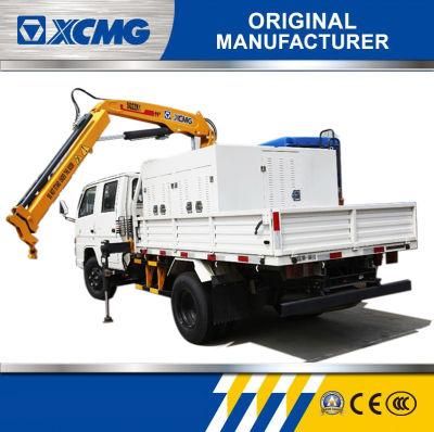 XCMG Factory Sq2zk1 Foldable Arm Truck-Mounted Crane 2 Ton Small Truck Mounted Crane for Sale