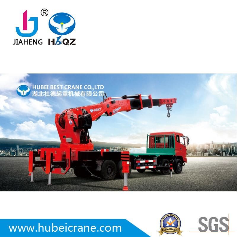 HBQZ manufacturer 18 ton Knuckle Truck Mounted Crane