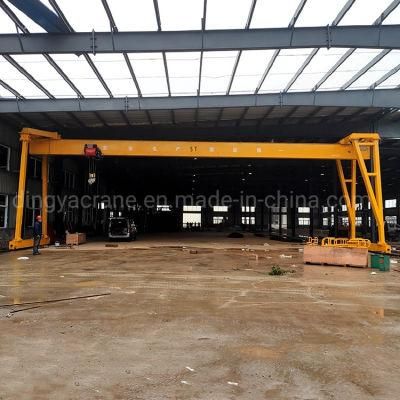 Dingya Frequency Motor Euro Single Girder 5 Ton Mh Gantry Crane