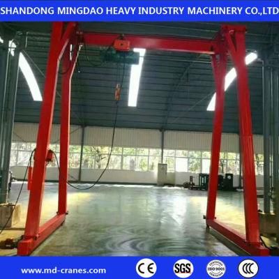 Customized Adjustable Height Mini Type 1 3 5t 10t Portable Mobile Workshop Construction Indoor Gantry Crane Price