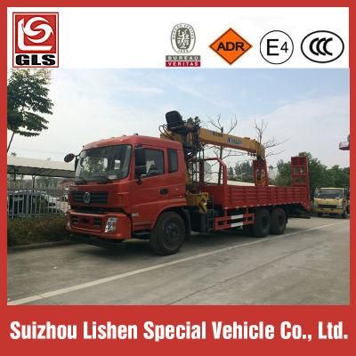 10 Ton Crane Mounted Truck Dongfeng Truck Cranes