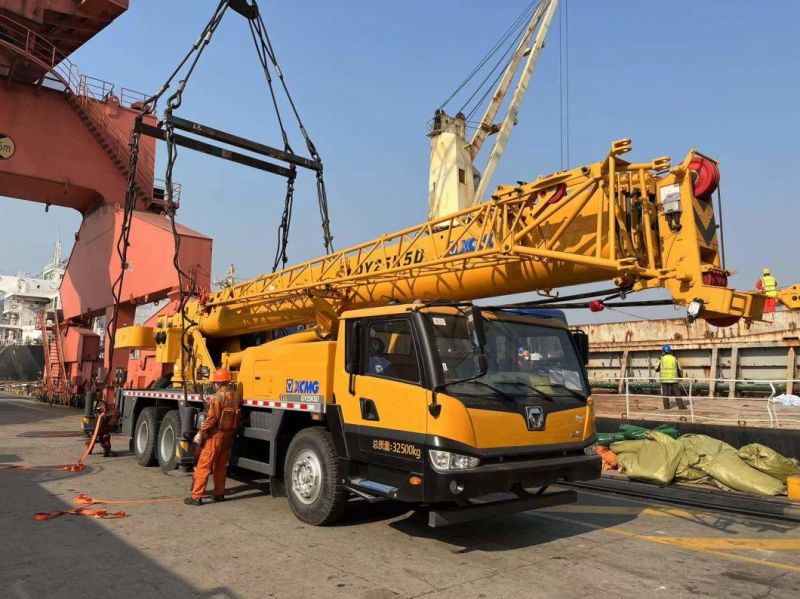 New Crane 25ton Qy25K5d Mobile Truck Crane Price in Uzebekistan