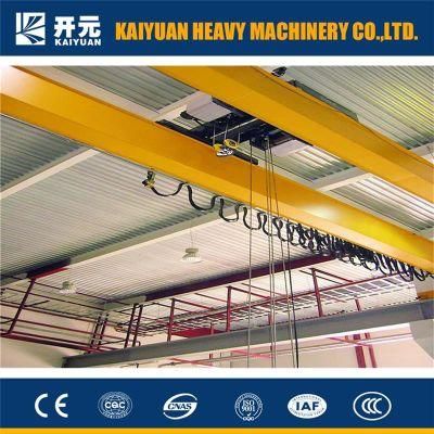 3t Electric Hoist Traveling Double Girder Hook Overhead Crane